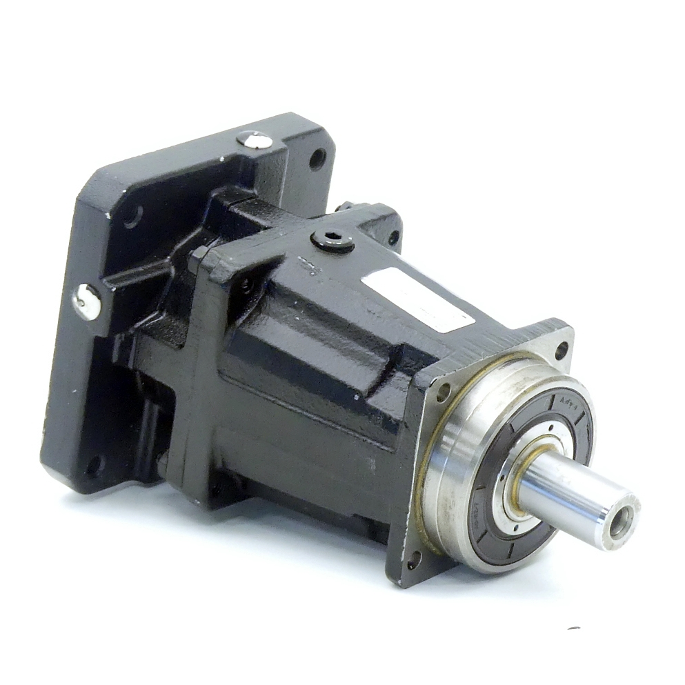 Montowana przekładnia planetarna SEW z metalową obudową wałami i kołami zębatymi