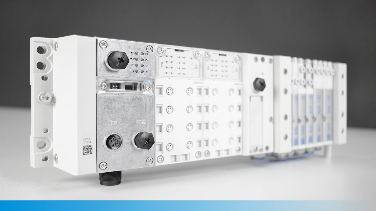 Interfejsy komunikacyjne systemu CPX Złącza komunikacyjne terminala CPX obsługujące Profibus EtherCAT i Ethernet/IP